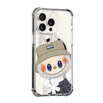 Labubu Overalls Design shockproof Magsafe Case