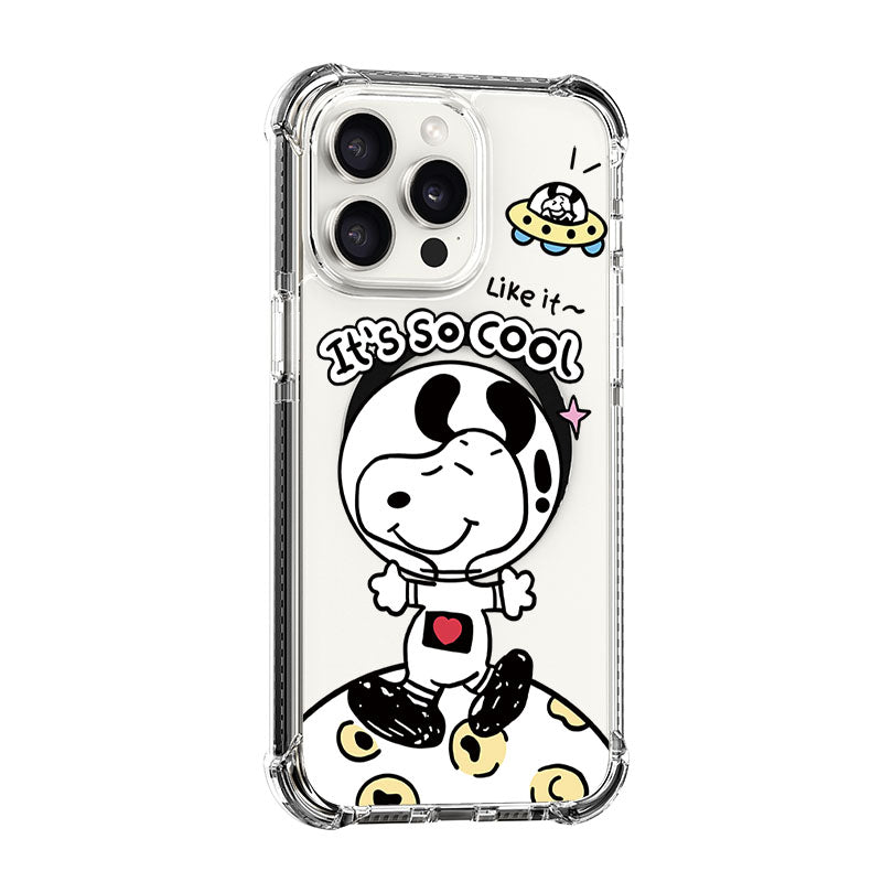 Astronaut Snoopy Design shockproof Magsafe Case