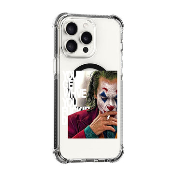 Smoking Joker Design shockproof Magsafe Case