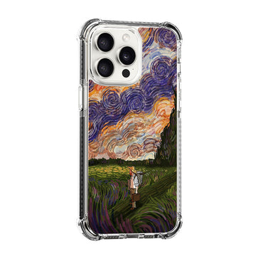 Back View in the Fields Design shockproof Magsafe Case