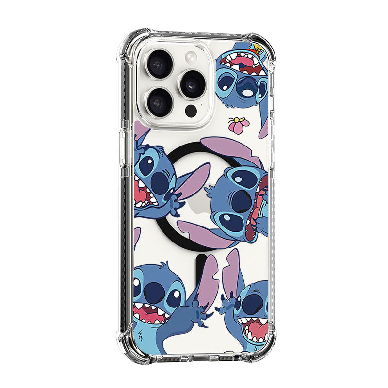 Stitch bluffing Design shockproof Magsafe Case