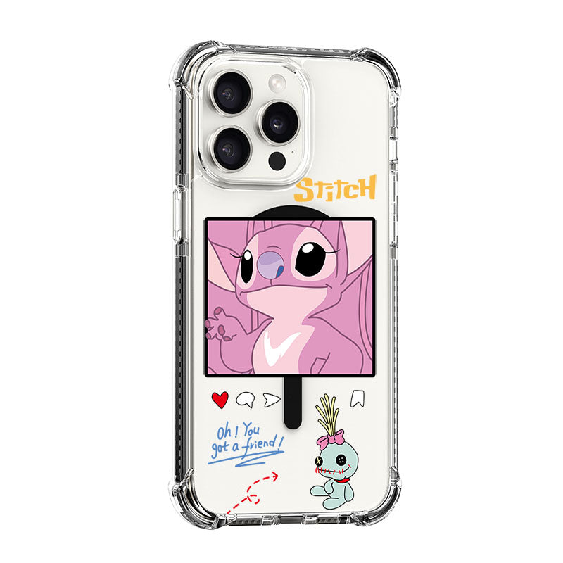 Individual Angel Design shockproof Magsafe Case