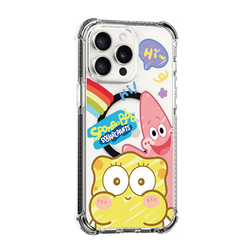 SpongeBob&Patrick Star Design shockproof Magsafe Case