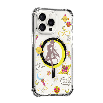 Sailor Moon transformation silhouette Design shockproof Magsafe Case