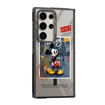 Mickey Mouse oil painting Design Magnetic Samsung Galaxy Phone Case