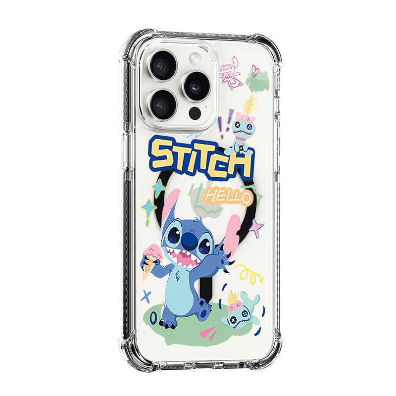 Shine Stitch Design shockproof Magsafe Case