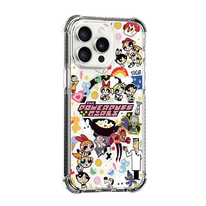 The Powerpuff Girls Family Design shockproof Magsafe Case