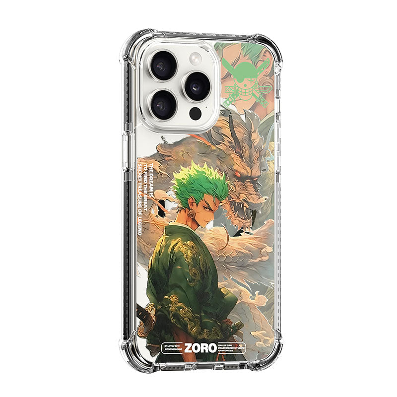 ONE PIECE Zoro Dragon Slayer Swordsman Design shockproof Magsafe Case