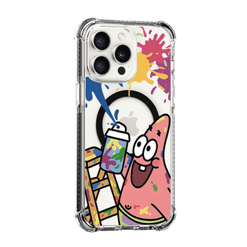 SpongeBob Patrick Star master artist Design shockproof Magsafe Case