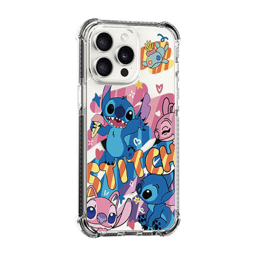 Stitch&Angel Design shockproof Magsafe Case