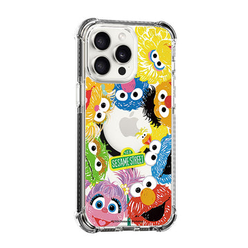 Colorful Sesame Street Design shockproof Magsafe Case