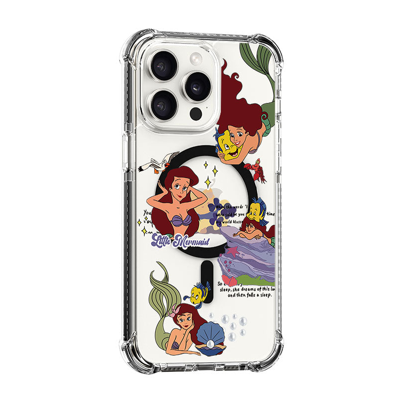 Little Mermaid Design shockproof Magsafe Case