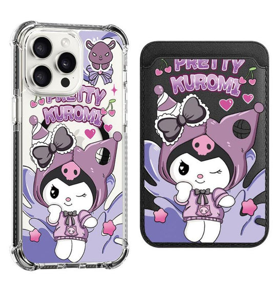 Pretty Kuromi Design shockproof Magsafe Case