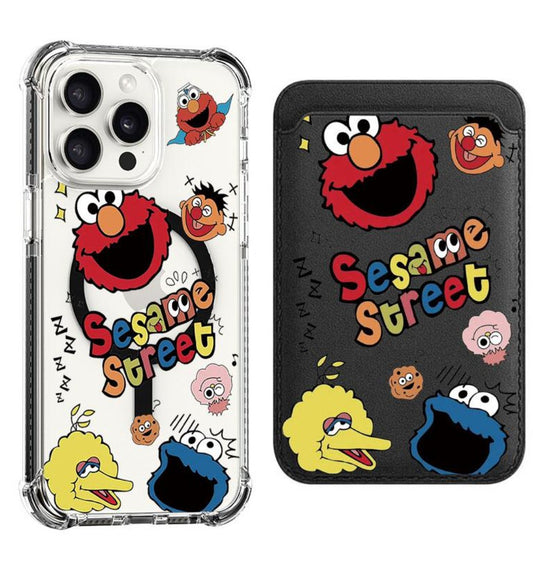 Sesame Street Friends Design shockproof Magsafe Case