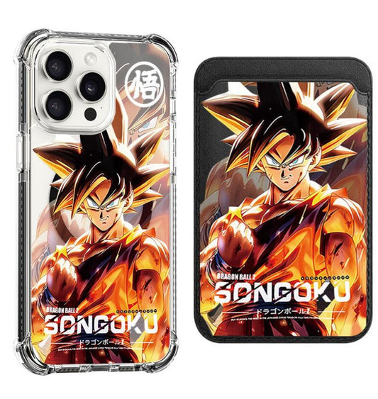 Dagon Ball Z Battle damage GOKU Design shockproof Magsafe Case