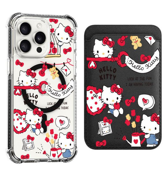 Hello Kitty Leisure day Design shockproof Magsafe Case