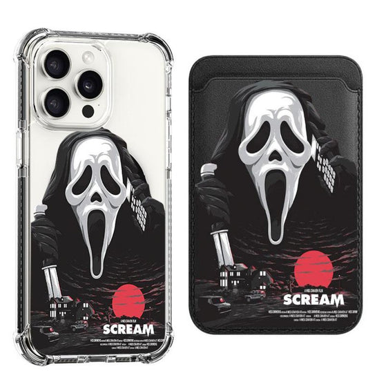 Scream Ghostface Design shockproof Magsafe Case