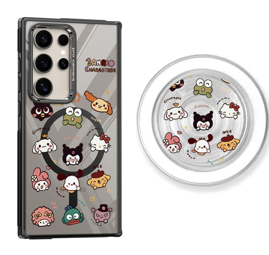 Sanrio Friends Avatar Design Magnetic Samsung Galaxy Case