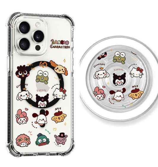 Sanrio family Design shockproof Magsafe Case