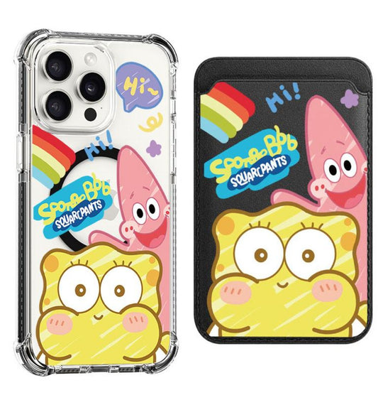 SpongeBob&Patrick Star Design shockproof Magsafe Case