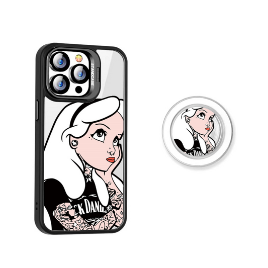 Tattooed Alice Design Magnetic iPhone Case