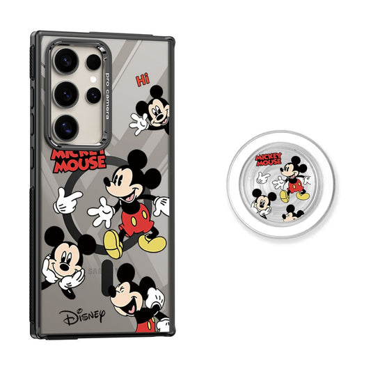 Hi Mickey Mouse  Magnetic Samsung Galaxy Case