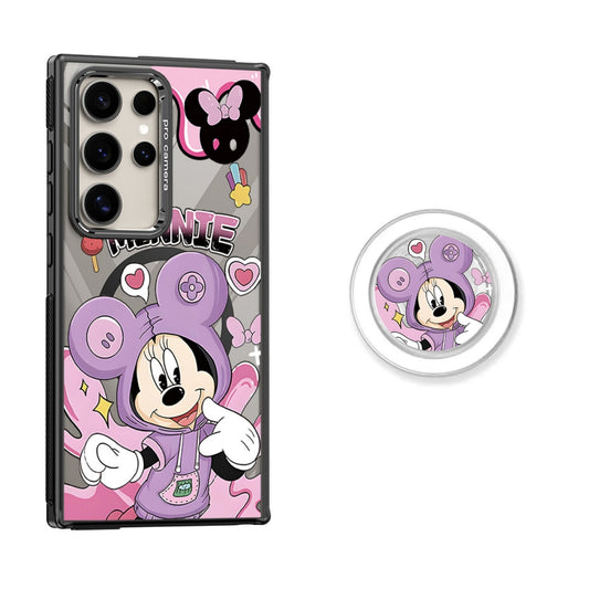 Hoodie Minnie Mouse  Magnetic Samsung Galaxy Case