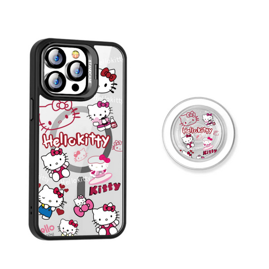 Multiple Hello Kitty Design Magnetic iPhone Case