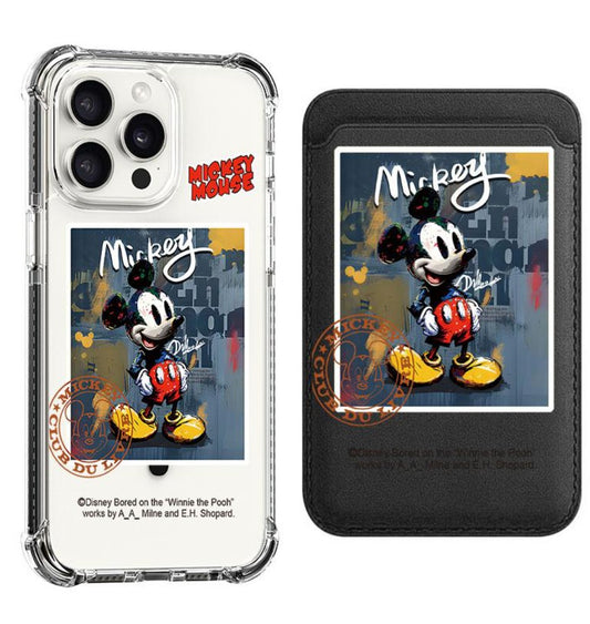 Mickey Mouse oil painting Design shockproof Magsafe Case