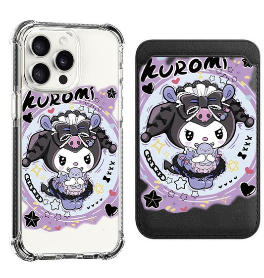 Lovely Kuromi Design shockproof Magsafe Case