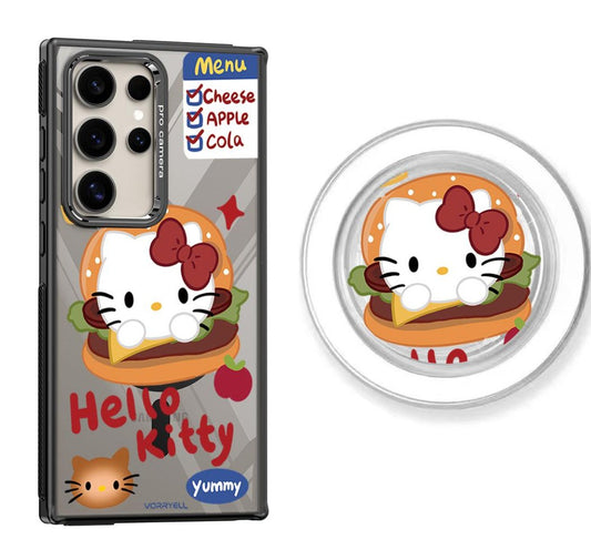 Yammy Hello Kitty Design Magnetic Samsung Galaxy Phone Case