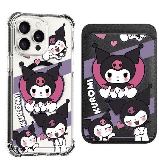 Shyness Kuromi Design shockproof Magsafe Case