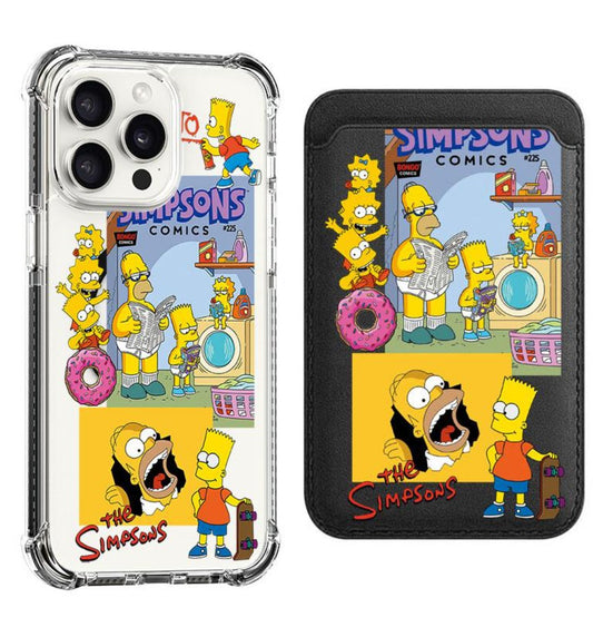 The Simpsons Family Design shockproof Magsafe Case