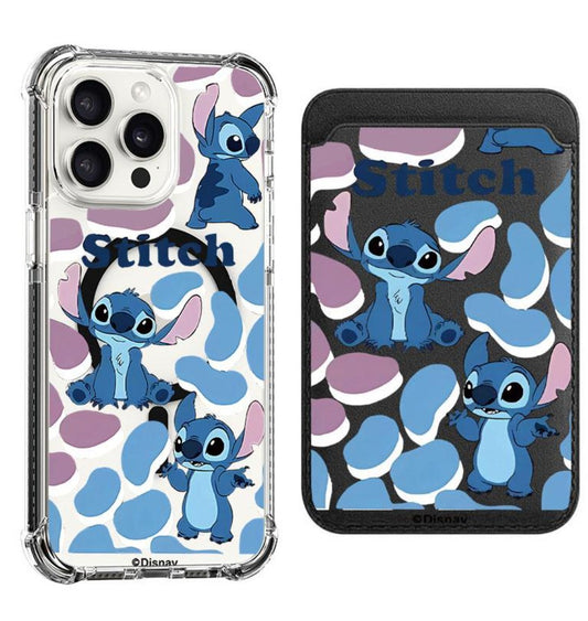 Stitch Leopard print Design shockproof Magsafe Case