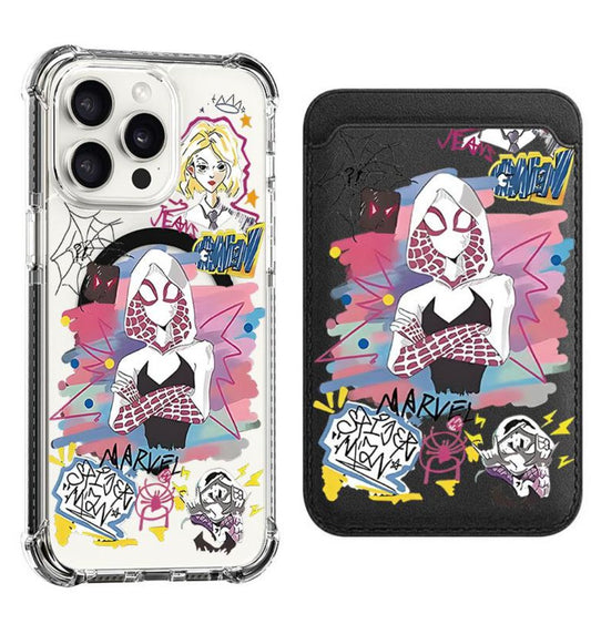 Spider-Woman Gwen Stacy Design shockproof Magsafe Case