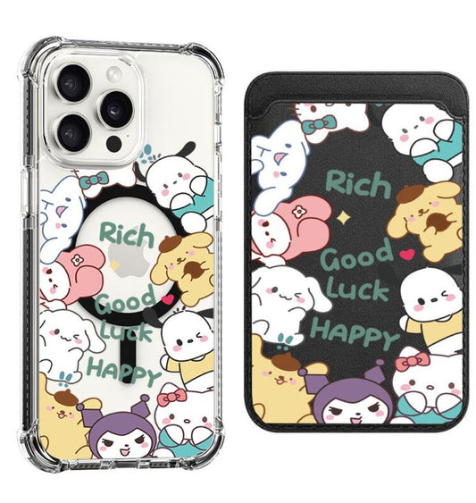 Sanrio Family 2 Design shockproof Magsafe Case