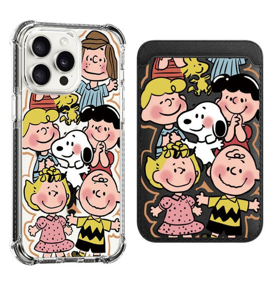 Snoopy and Friends Design shockproof Magsafe Case