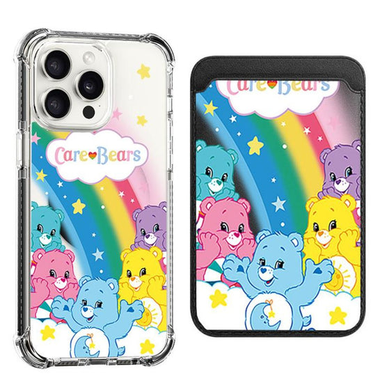 Carebears&Rainbow Design shockproof Magsafe Case