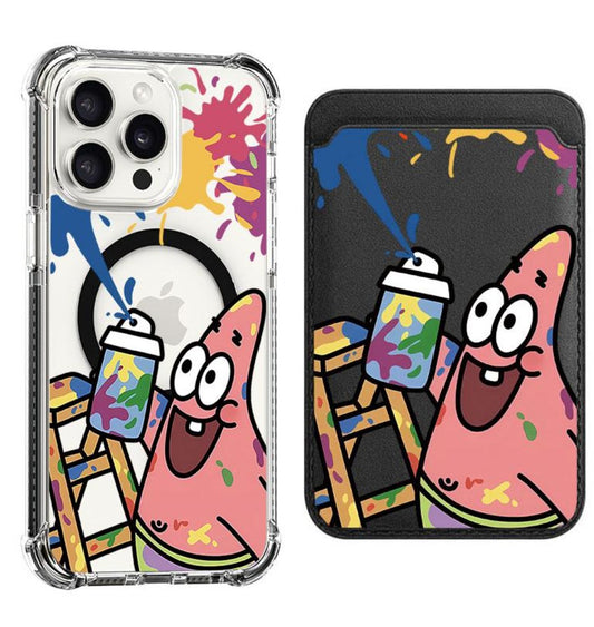 SpongeBob Patrick Star master artist Design shockproof Magsafe Case