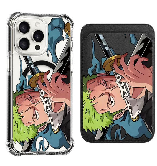 ONE PIECE Roronoa Zoro Design shockproof Magsafe Case