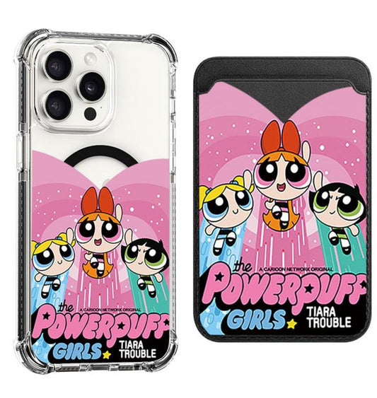 The Powerpuff Girls Soaring into the sky Design shockproof Magsafe Case