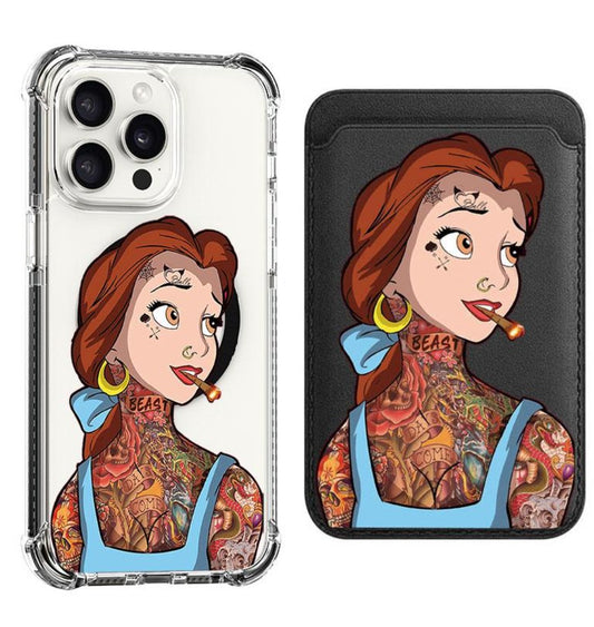 Tattooed Belle Design shockproof Magsafe Case