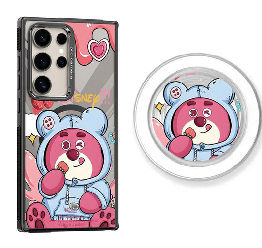 Hoodie Lotso Design Magnetic Samsung Galaxy Phone Case