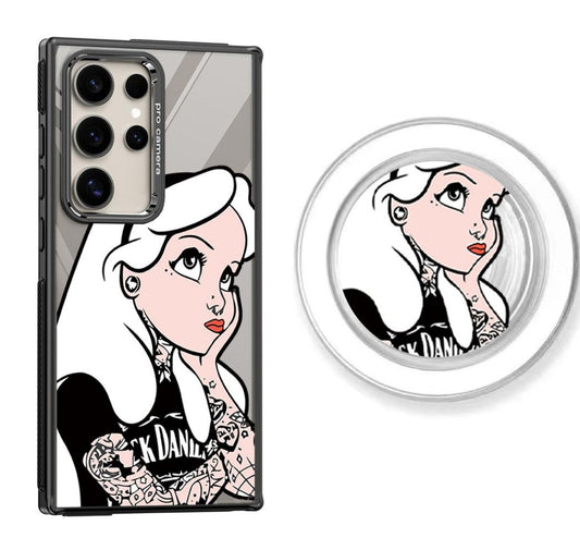 Tattooed Alice Design Magnetic Samsung Galaxy Case