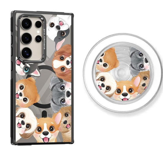 Puppy 3 Magnetic Samsung Galaxy Case