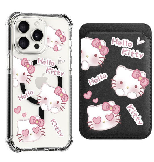 Love Eyes Hello Kitty Design shockproof Magsafe Case