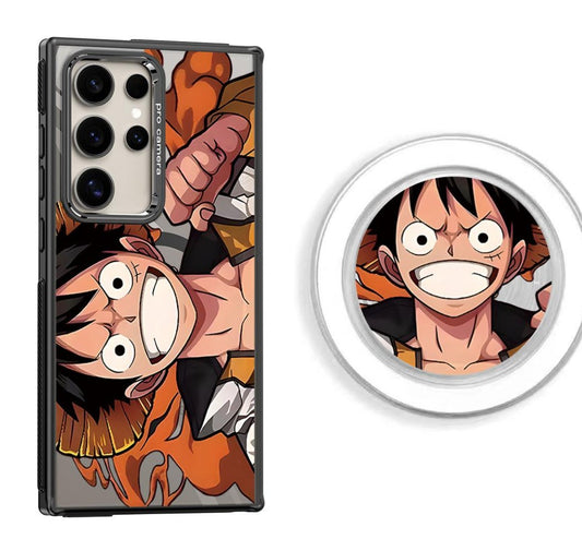 One Piece Monkey D Luffy Magnetic Samsung Galaxy Case