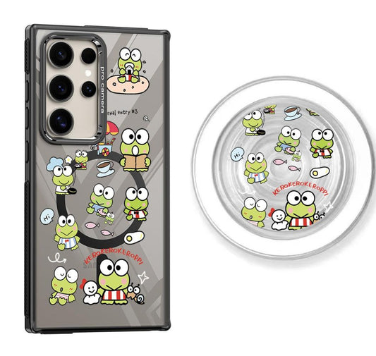 Keroppi Design Magnetic Samsung Galaxy Phone Case