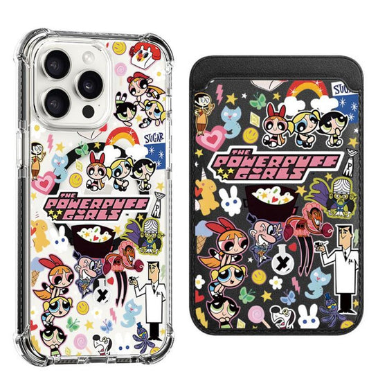 The Powerpuff Girls Family Design shockproof Magsafe Case