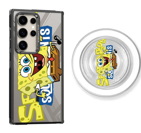 SpongeBob Design Magnetic Samsung Galaxy Phone Case